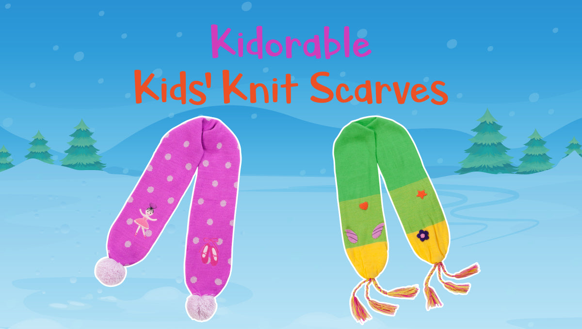 Warm Hearts, Warm Necks: Kids' Knit Scarves for Love and Comfort