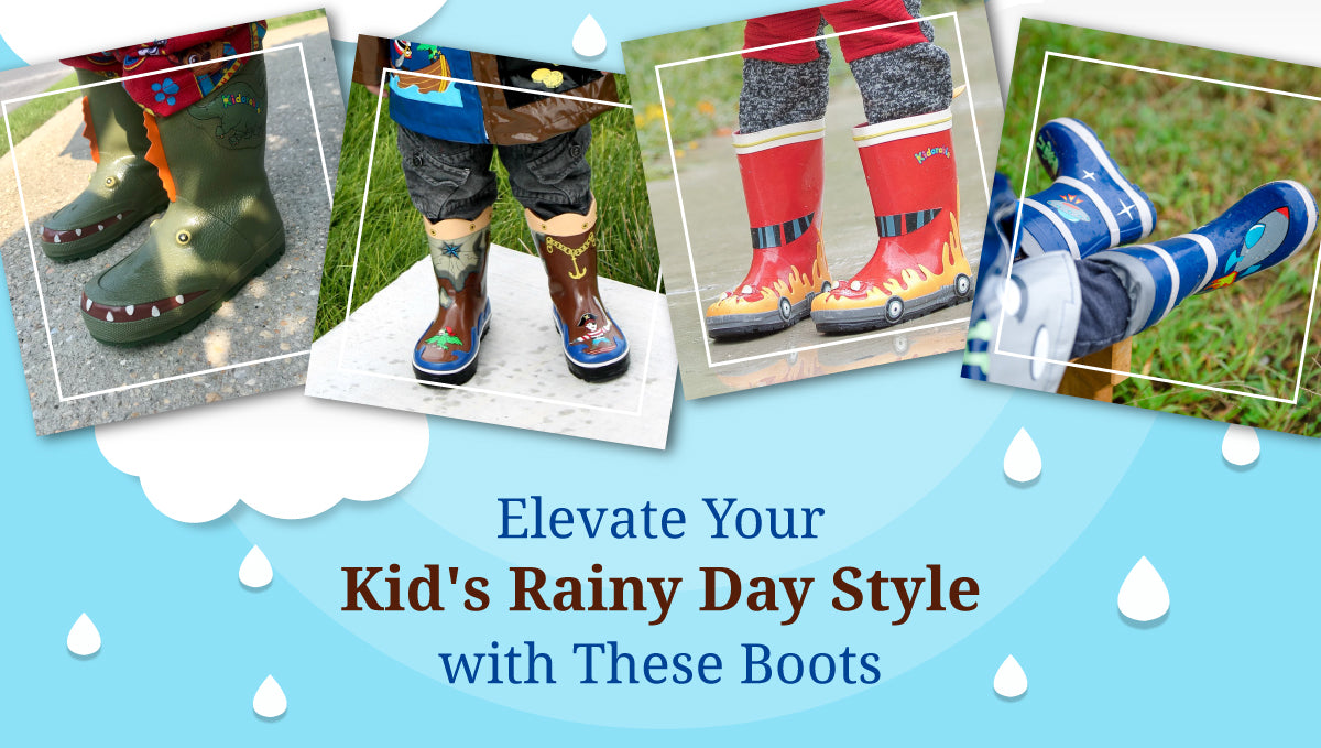 Elevate Your Kid's Rainy Day Style with These Boots