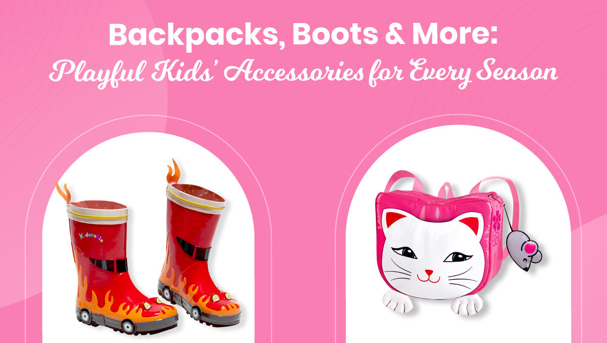 Backpacks, Boots & More: Playful Kid's Accessories for Every Season