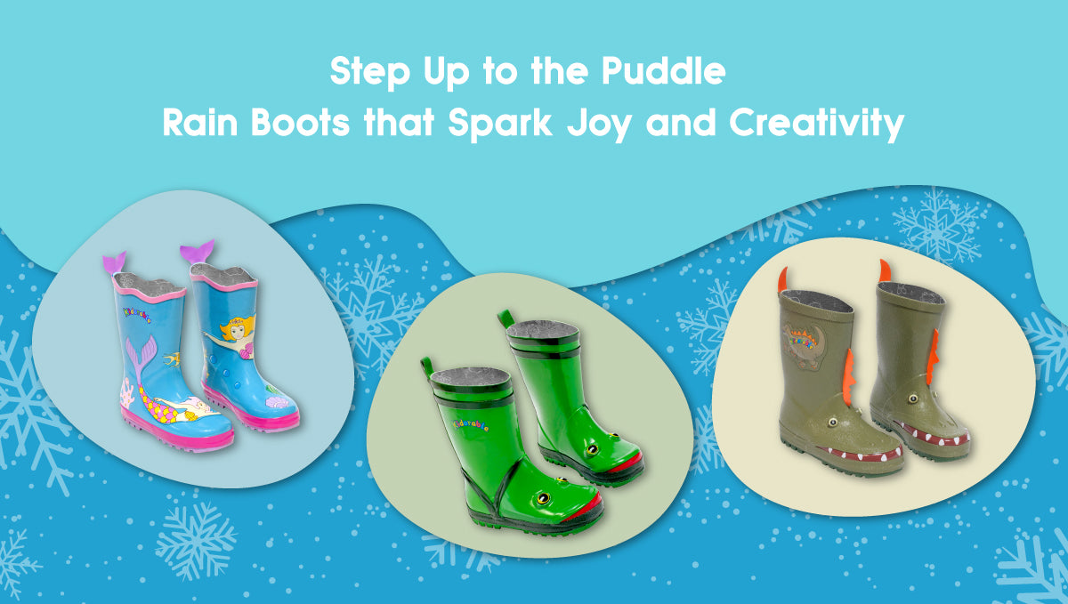 Step Up to the Puddle – Rain Boots that Spark Joy and Creativity