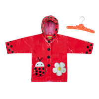 Ladybug Raincoat + Free Hanger