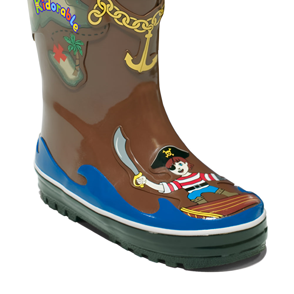 Pirate Rain Boots - Main Image