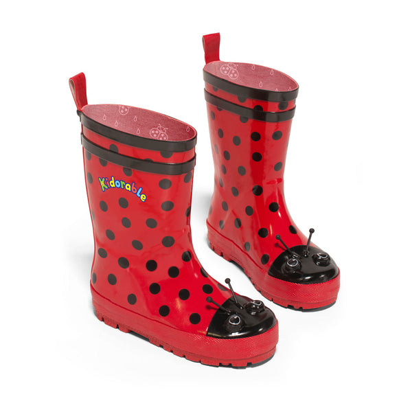 Ladybug Childrens Rain Boots  in Lincolnwood