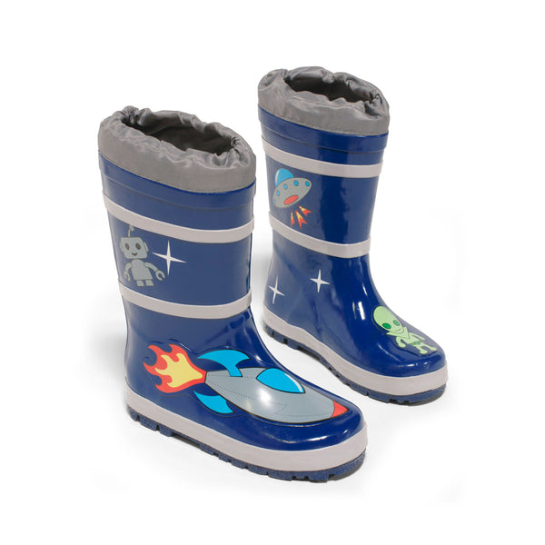 Space Hero Baby rain boots in Lincolnwood USA