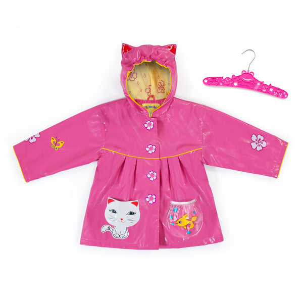Lucky Cat kids raincoat with hood in Lincolnwood, IL