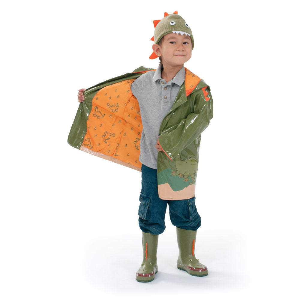 Boys dinosaur rain discount boots