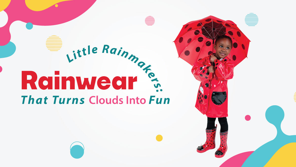 Little Rainmakers: Rainwear That Turns Clouds Into Fun
