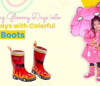 Turning Gloomy Days into Play Days with Colorful Rain Boots