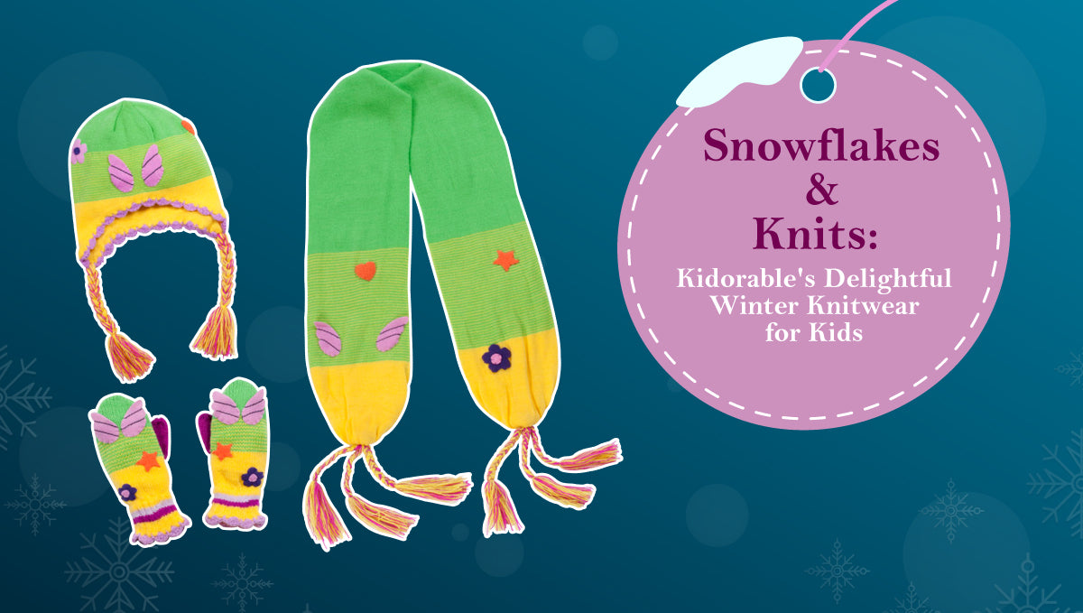Snowflakes and Knits: Kidorable's Delightful Winter Knitwear for Kids