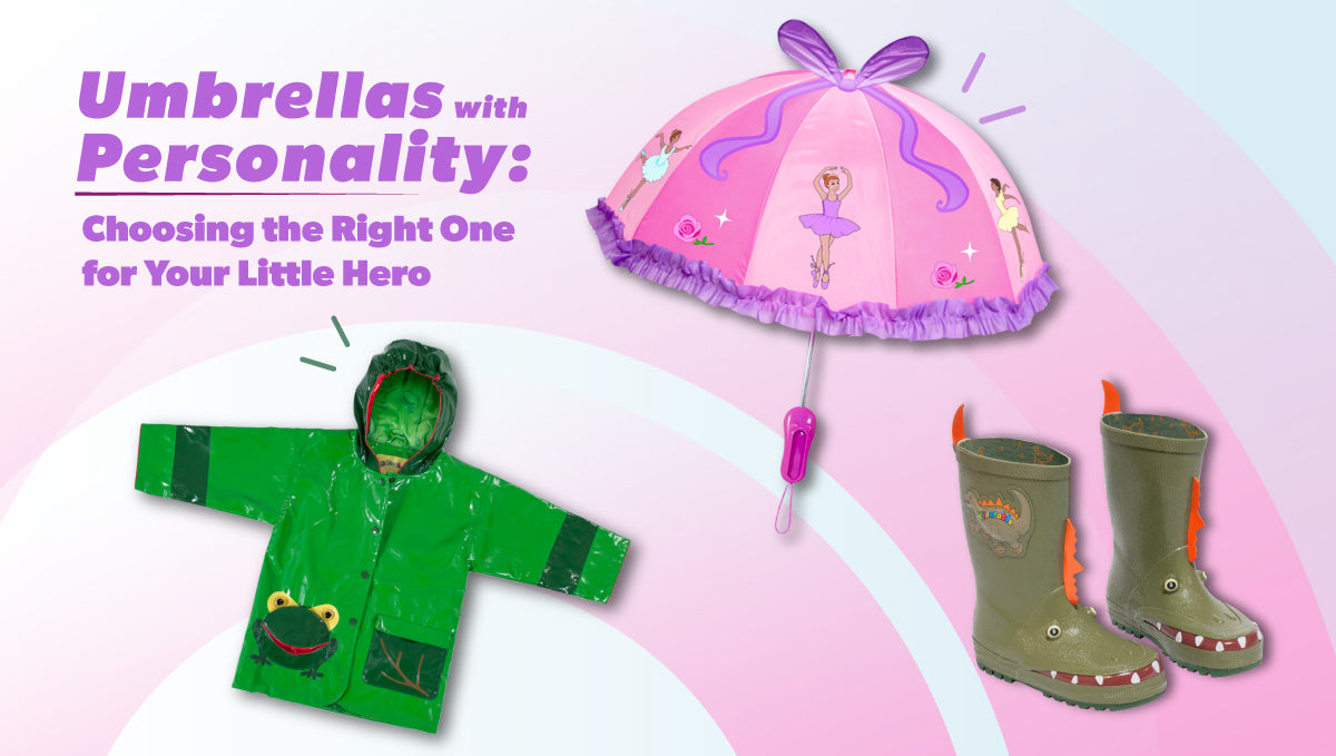 Umbrellas with Personality: Choosing the Right One for Your Little Hero