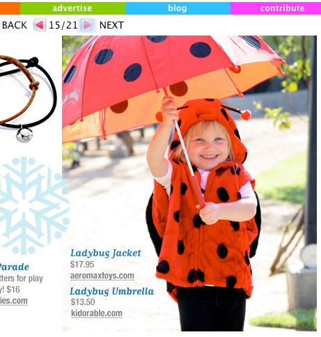 Kidorable Ladybug in Lunchbox Magazine