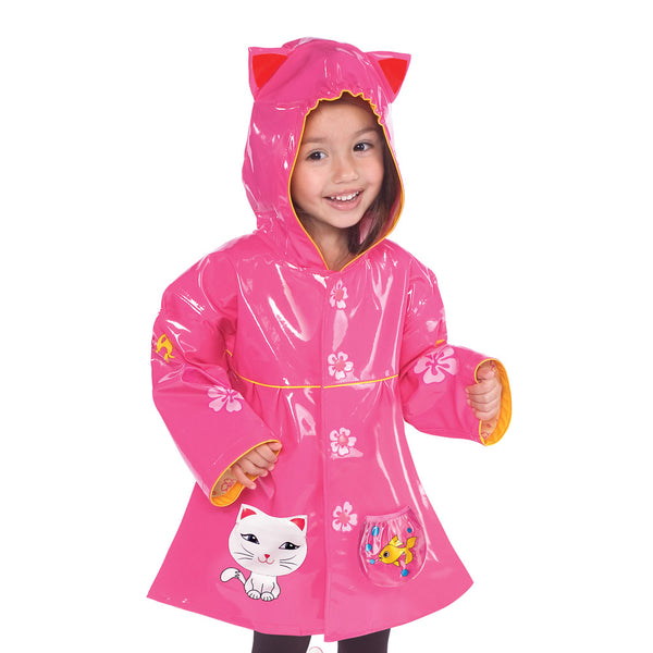 Lucky Cat kids raincoat with hood in Lincolnwood, IL