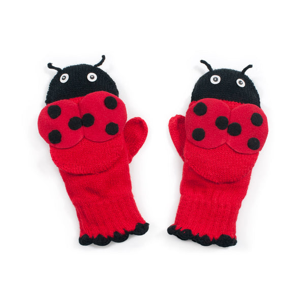 Ladybug Mittens