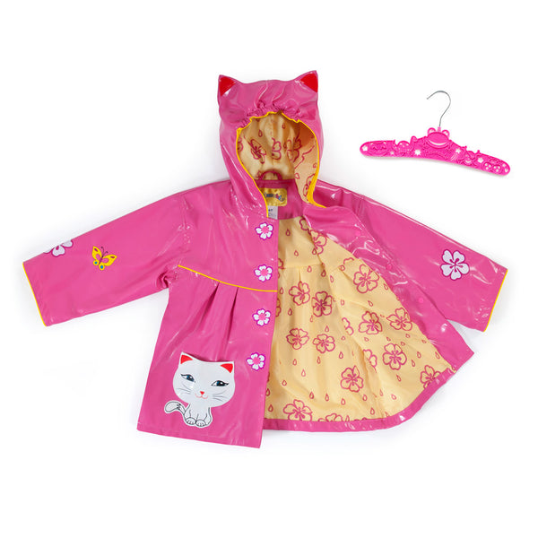 Lucky Cat kids raincoat with hood in Lincolnwood, IL