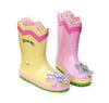 Lotus Flower Rain Boots