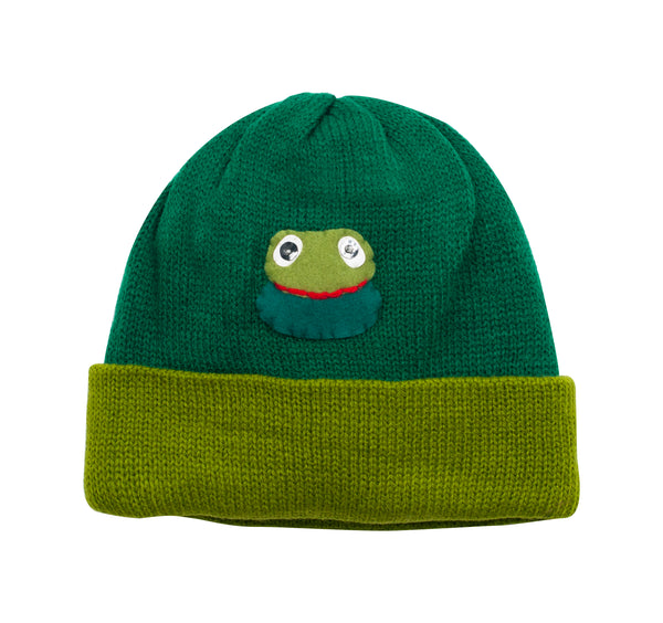 Frog Knit Hat