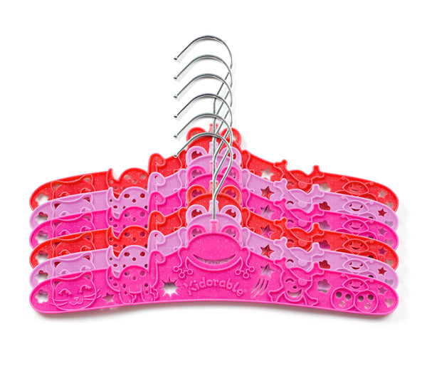 Kidorable Plastic Hangers for Girls
