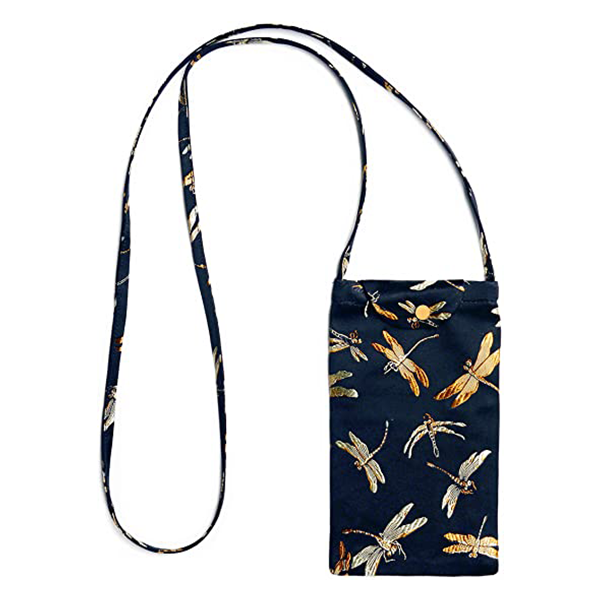 Silk Therapy Silk Small Crossbody Cell Phone Purse with Shoulder Strap